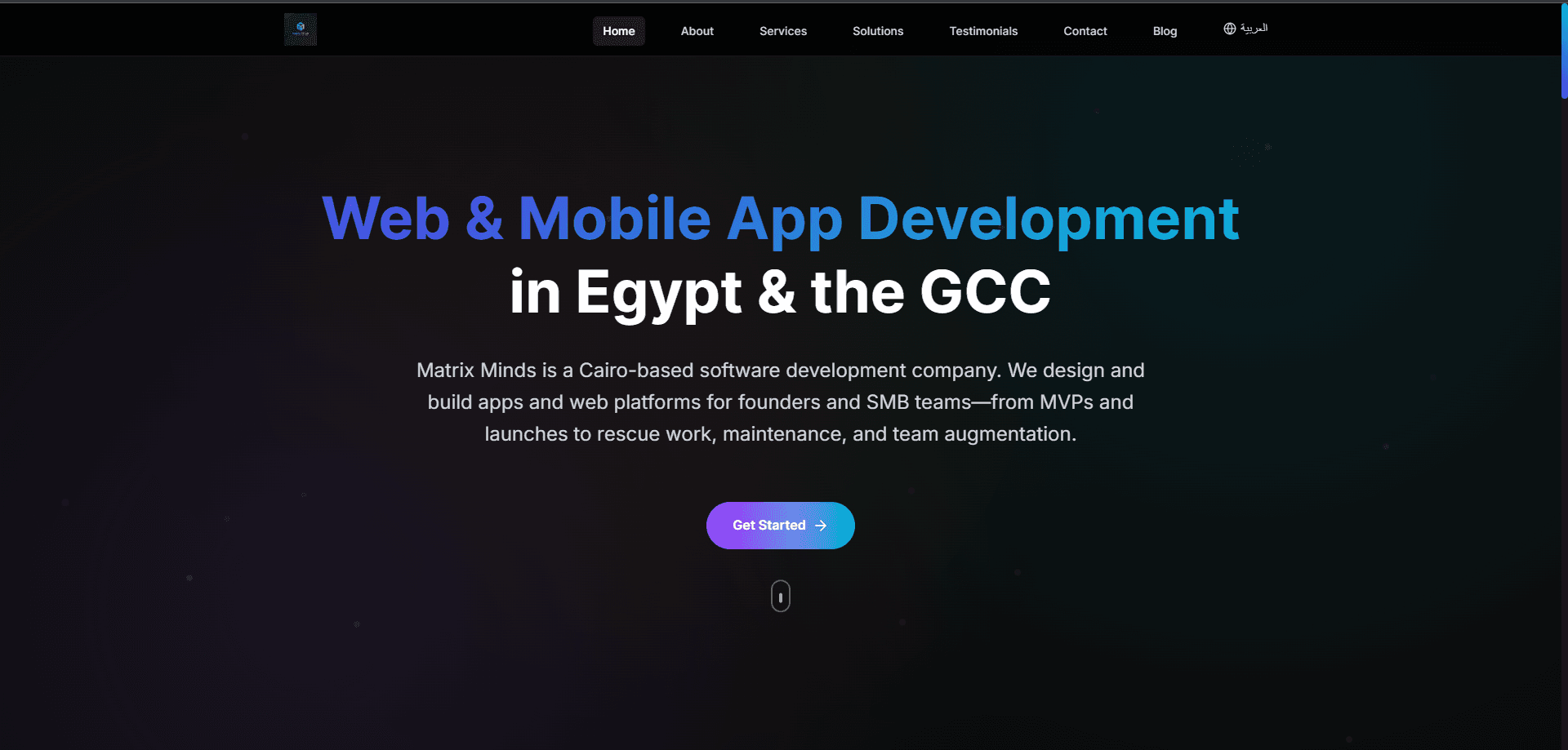Matrix Minds IT — Company Website